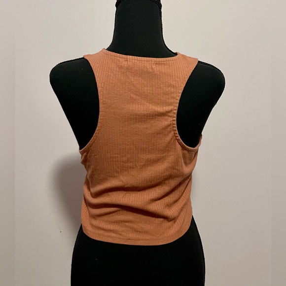Ribbed Racerback Tank Top LARGE NWOT Live to be Spoiled - Picture 5 of 6